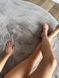 Килим зі штучного хутра Cozy Round grey crog-1 фото 4