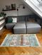 Безворсовий килим Garden aqua gaq-1 фото 6