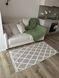 Безворсовий килим Diamond beige dbe-1 фото 9