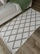 Безворсовий килим Diamond beige dbe-1 фото 1