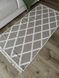 Безворсовий килим Diamond beige dbe-1 фото 5