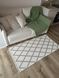 Безворсовий килим Diamond beige dbe-1 фото 7