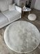 Килим зі штучного хутра Cozy Round beige crob-1 фото 3
