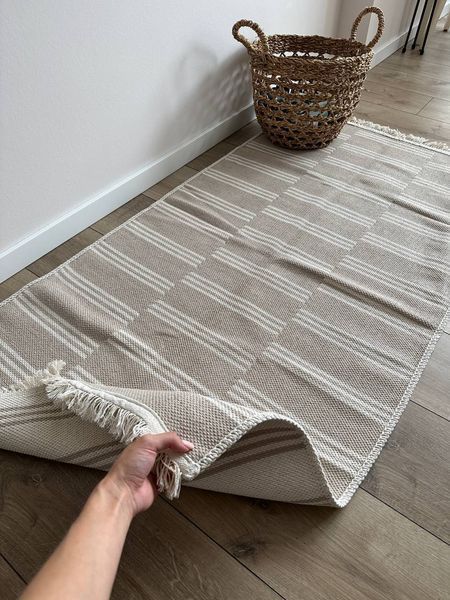 Безворсовий килим Trinity beige tbe-1 фото