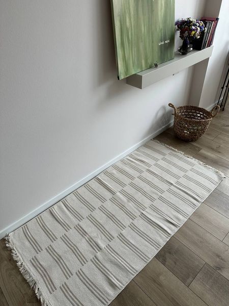 Безворсовий килим Trinity beige tbe-1 фото