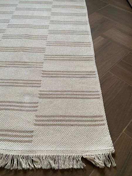 Безворсовий килим Trinity beige tbe-1 фото