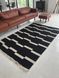 Безворсовий килим Domino black dobl-1 фото 7
