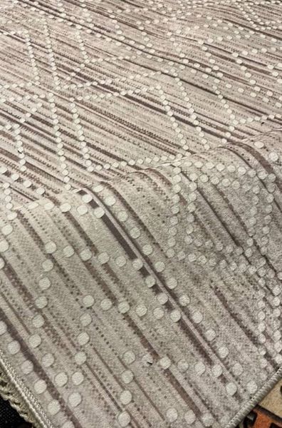 Безворсовий килим Stitch beige stb-1 фото