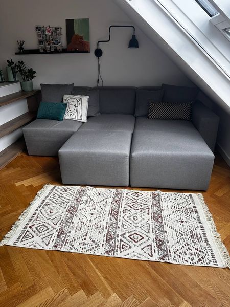 Безворсовий килим Levada mocca lem-1 фото