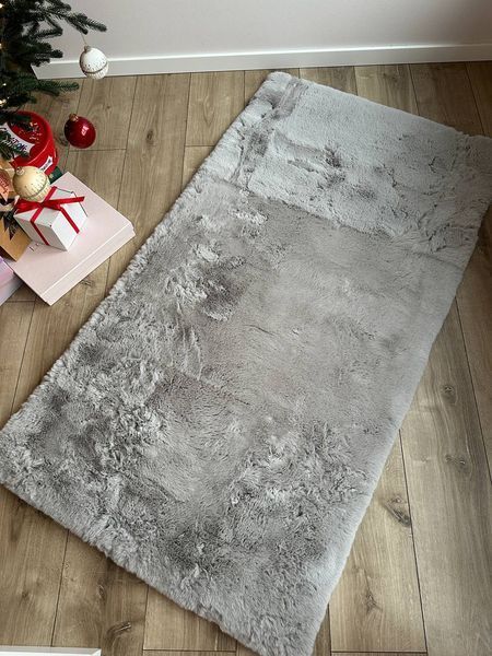 Килим зі штучного хутра Cozy Piece grey cpg-1 фото