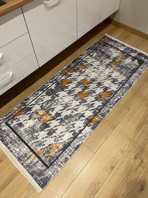 Безворсовий килим Houndstooth hnd-1 фото