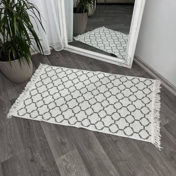 Безворсовий килим Simple grey sg-1 фото
