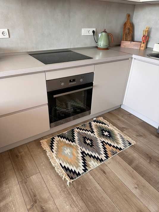 Купити Безворсовий килим Zigzag green zg-1 в інтернет магазині WOW
