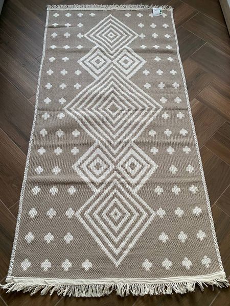 Безворсовий килим Laos beige lb-1 фото