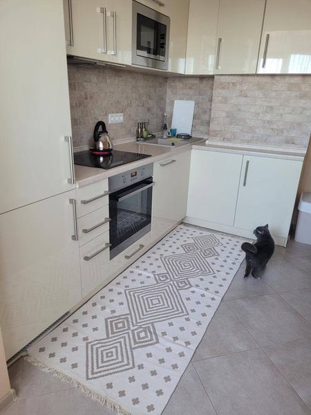 Безворсовий килим Laos beige lb-1 фото