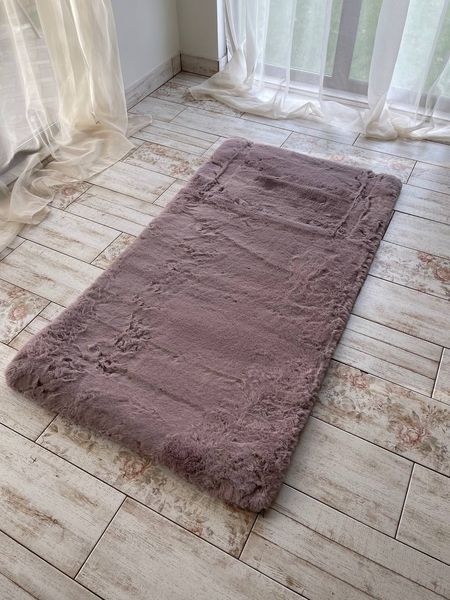 Килим зі штучного хутра Cozy Piece pink cpp-1 фото