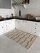 Безворсовий килим Domino beige dob-1 фото 6