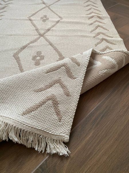 Безворсовий килим Scandi beige sbe-1 фото