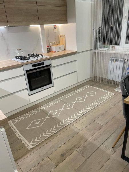 Безворсовий килим Scandi beige sbe-1 фото