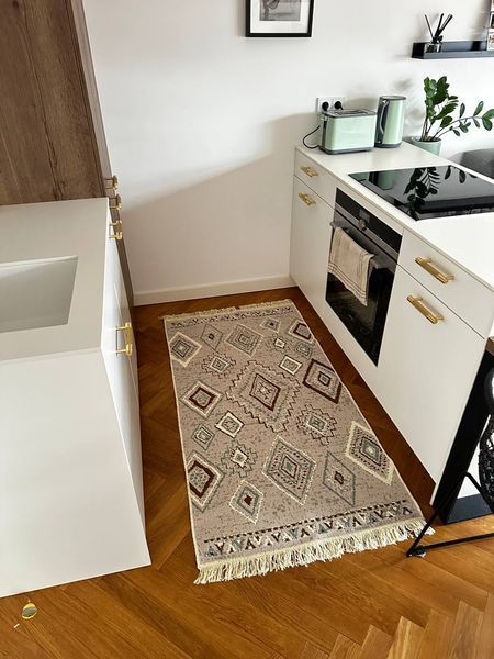 Безворсовий килим Podillia mocca pom-1 фото