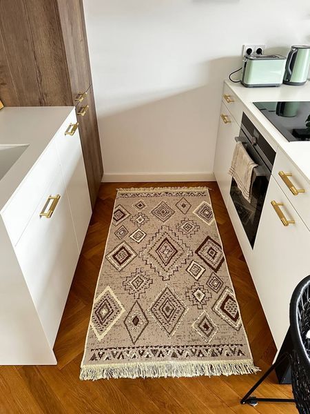 Безворсовий килим Podillia mocca pom-1 фото
