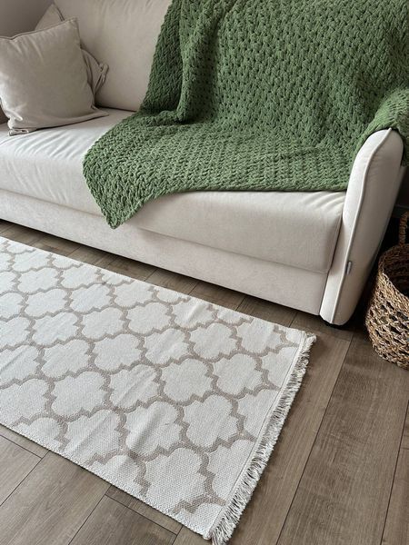 Безворсовий килим Morocco beige mbe-1 фото
