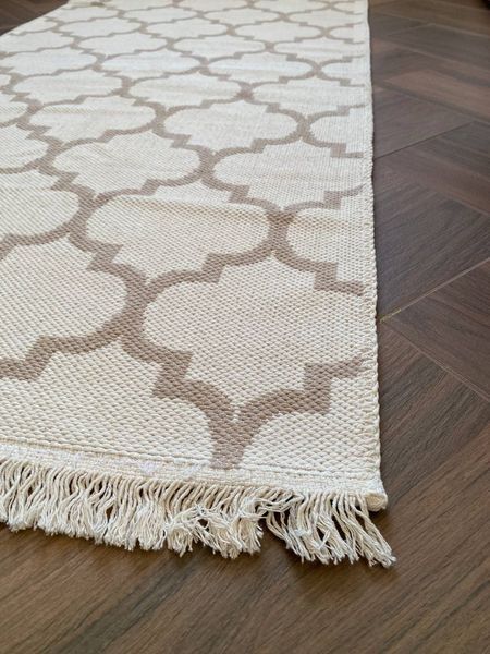 Безворсовий килим Morocco beige mbe-1 фото